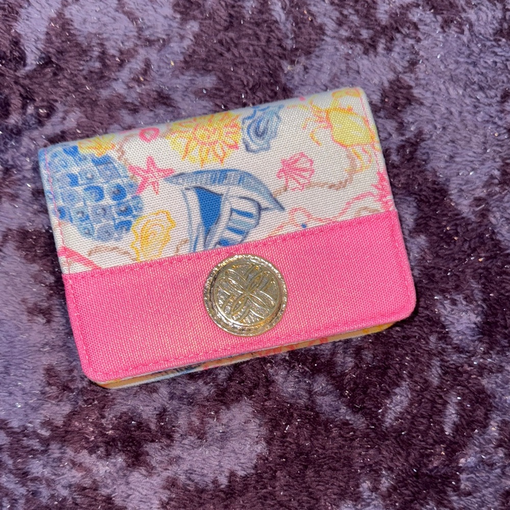 Lilly Pulitzer 2 Decks of cards in Case GWP